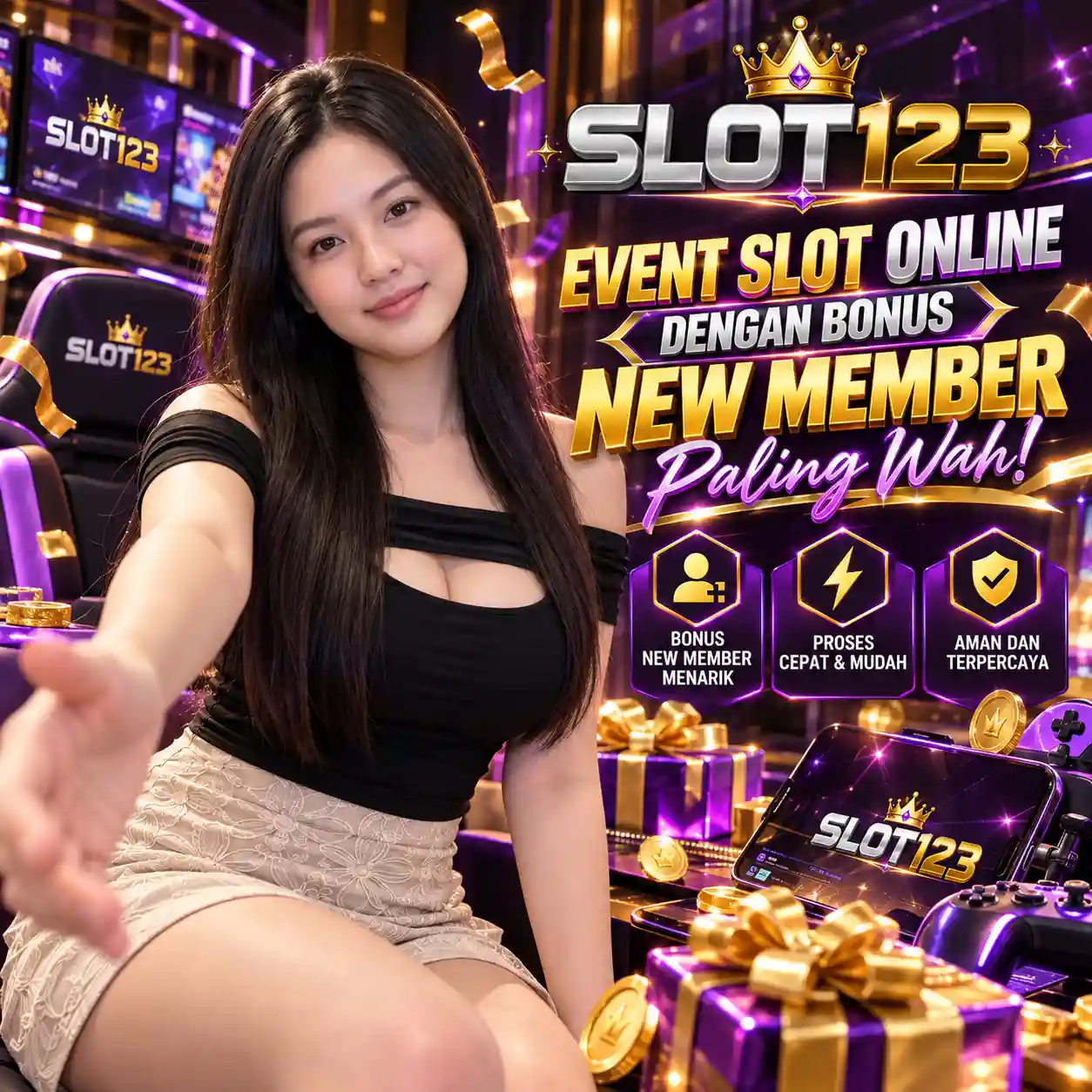 SLOT123 - Event Slot Online dengan Bonus New Member Paling Wah!